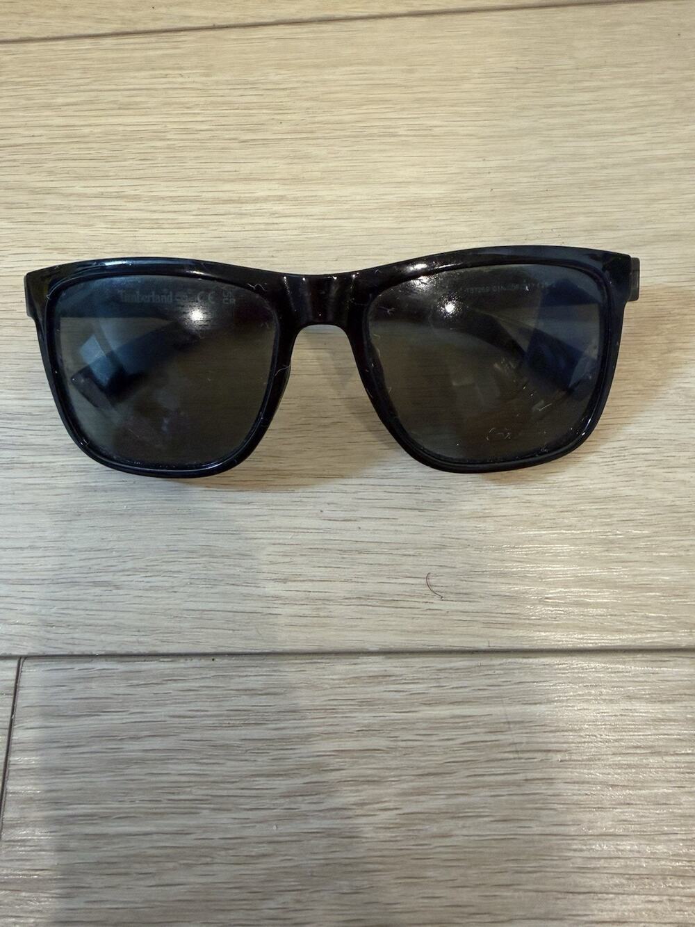 Timberland TB7269 01N Men's Sunglasses Shiny Black Rectangular Frame